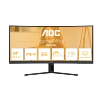AOC MT VA LCD WLED 34" CU34B3E - 3440x1440, 120Hz, 1xHDMI, DP, Zakřivený
