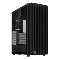 BAZAR ASUS case PROART PA401 WOOD TG, Mid Tower, ATX, 1xUSB-C Gen2x2, 2xUSB 3.0, 2x 160mm Fan, černá - Komplet