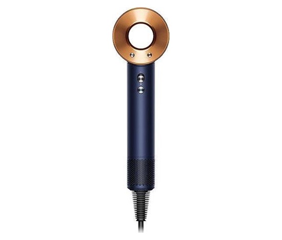 Dyson Supersonic HD07 T3/T4 fén, 1600 W, 3 rychlosti, 4 teploty, koncentrátor, pruská modrá/měděná