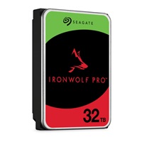 SEAGATE HDD 32TB IRONWOLF PRO, 3.5", SATA 6 Gb/s, 7200 RPM, Cache 512MB, CMR