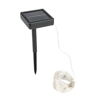 Solight LED solární řetěz, 200LED, 22m, teplá bílá