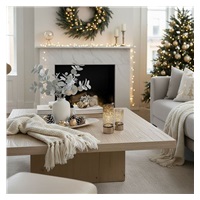 Solight sada dvou vánočních LED světélek, 15/20cm, 30x LED, AA baterie