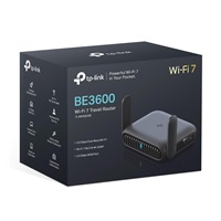 TP-Link TL-WR3602BE přenosný WiFi7 router (BE3600, 2,4GHz/5GHz, 1x2,5GbE WAN, 1xGbE LAN, 1xUSB3.0)