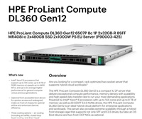 HPE PL DL360g12 6507P (3.5/8C) 2x32G (P69727) 2x480G MR408i-o 8SFF 2x1000W 2p10G-T NBD333 Smart Choice