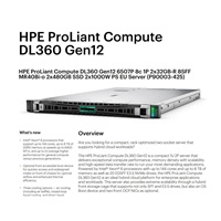 HPE PL DL360g12 6507P (3.5/8C) 2x32G (P69727) 2x480G MR408i-o 8SFF 2x1000W 2p10G-T NBD333 Smart Choice