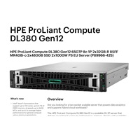 HPE PL DL380g12 6507P (3.5/8C) 2x32G (P69727) 2x480G MR408i-o 8SFF 2x1000W 10GbE NBD333 Smart Choice