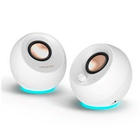 BAZAR - Creative repro Pebble Pro - mobilní reproduktor - bílý - Rozbaleno (Komplet)