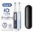 Oral-B iO Series 3 Duo Black/Blue duo pack, mikrovibrace, chytrý senzor tlaku, technologie ochrany dásn