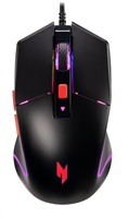 ACER drátová myš Nitro Gaming Mouse 100 (NMW100),7200dpi,6 tlačítek,125Hz,60 IPS,RGB,USB-A,Černá