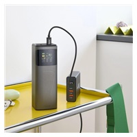 Hama High Power 150 W, powerbanka, 24000 mAh, 2x USB-C, 1x USB-A, PD, QC, displej