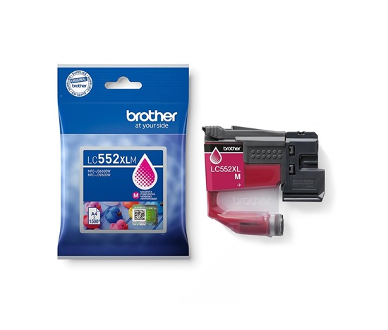 BROTHER INK LC-552XLM - magenta - cca 1500stran, pro MFC-J3660 MFC-J3960