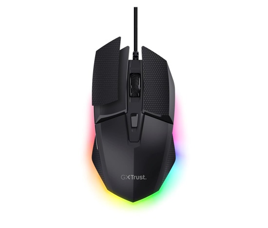 TRUST Myš GXT 121 Felox+, Drátová USB, RGB, černá