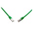 Solarix 10G patch kabel CAT6A SFTP LSOH 1m zelený non-snag-proof C6A-315GR-1MB