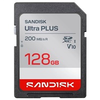 Sandisk Ultra PLUS SDXC karta 128GB UHS-I, V10, U1, C10, (200MB/s)