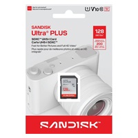 Sandisk Ultra PLUS SDXC karta 128GB UHS-I, V10, U1, C10, (200MB/s)