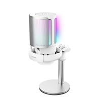 TRUST mikrofon GXT238 Auron, USB-C, RGB, bílá