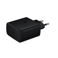 Cestovná nabíjačka Samsung EP-TA845XBE, rýchle nabíjanie 45 W, USB-C, čierna
