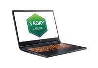 ACER NTB Nitro V 17 AI (ANV17-41-R1YM),Ryzen 7 260,17.3"FHD,16GB,512GB SSD,RTX 5050,Linux,Black