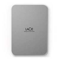 SEAGATE Externí HDD 2TB Lacie Mobile Drive, USB-C, Stříbrná