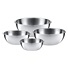 WMF Sada kuchyňských misek Gourmet, nerezová ocel, 1-3,5l , 4 ks
