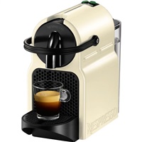 DeLonghi Nespresso Inissia EN80.CW kapslový kávovar, béžový, 19 bar, ohřev 25 s, nádržka 0,7 l, Espresso a Lungo