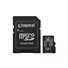 Kingston MicroSDXC karta 128GB microSDXC Industrial C10 A1 pSLC Card + SD Adapter