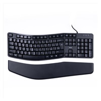 Hama ergonomická klávesnica EKC-400, odnímateľná podložka pod zápästie