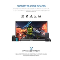 Arzopa A1 Portable Monitor 15.6" IPS Full HD 1080p Metal Housing Přenosný monitor