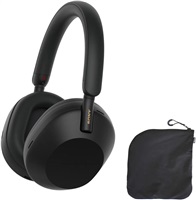Sony bezdrátová sluchátka WH-1000XM5 Soft case, EU, černá