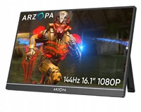 Arzopa Z1FC Portable Monitor 16.1" 144hz IPS Full HD 1080p Metal Housing Přenosný monitor + pouzdro