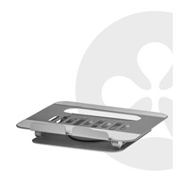 Club3D Nastavitelný hliníkový stojan pro notebook s USB-C hubem na 2xUSB, 1xHDMI, 2xUSB-C, 1xRJ45, 360°, 100W, 4K60Hz