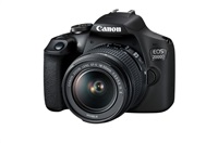 BAZAR - Canon EOS 2000D zrcadlovka + 18-55 DC + SB130 + 16GB karta - Poškozený obal (Komplet)