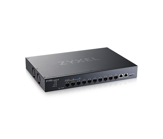 Zyxel XS1935-12F, 10-port 10G L3 Smart Managed Fiber Switch, 2 Multi-Gigabit Ports, hybrid mode, standalone or NebulaFle