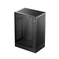DEEPCOOL Case CH170 PLUS, ATX, Průhledná bočnice, černá