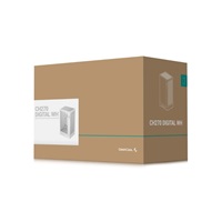 DEEPCOOL Case CH270 PLUS, mATX, Průhledná bočnice, bílá