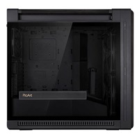 BAZAR - ASUS case PROART PA602 WOOD TG PWM BLACK, Mid Tower, průhledná bočnice, černá - Poškozený obal (Komplet)