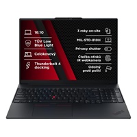 LENOVO NTB ThinkPad E16 G3 - Ultra5 225U,16" WUXGA,16GB,512SSD,IRcam,W11P,5let On-Site,5let KYD