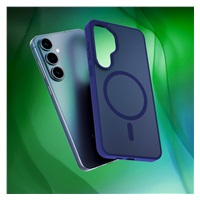 3mk ochranný kryt Smoke MagCase Blue pro Samsung Galaxy S26+