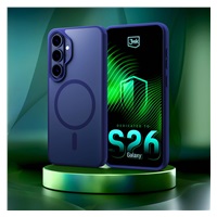 3mk ochranný kryt Smoke MagCase Blue pro Samsung Galaxy S26