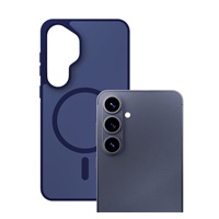 3mk ochranný kryt Smoke MagCase Blue pro Samsung Galaxy S26