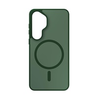 3mk ochranný kryt Smoke MagCase Green pro Samsung Galaxy S26+