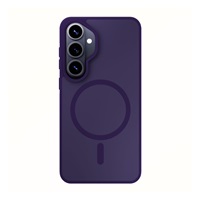 3mk ochranný kryt Smoke MagCase Purple pro Samsung Galaxy S26