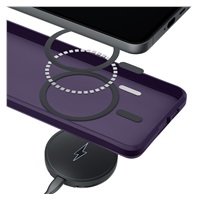 3mk ochranný kryt Smoke MagCase Purple pro Samsung Galaxy S26+
