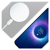 3mk ochranný kryt Smoke MagCase White pro Samsung Galaxy S25 Ultra