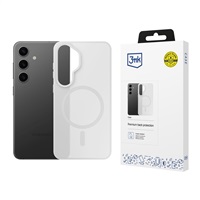 3mk ochranný kryt Smoke MagCase White pro Samsung Galaxy S25