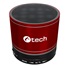 BAZAR - C-TECH repro SPK-08R, bluetooth, červená, poškozený obal
