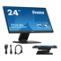 Iiyama ProLite T2454MSC-B3AG, Projected Capacitive, 10 TP, Full HD, USB, kit (USB), black