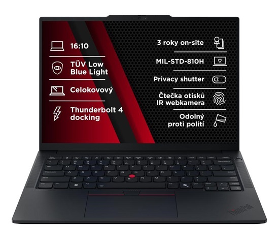 LENOVO NTB ThinkPad E14 G7 - Ultra5 226V,14" 2.8K 120Hz,16GB,512SSD,FHD+IRcam,W11P