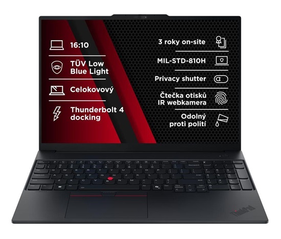 LENOVO NTB ThinkPad E16 G3 - Ultra7 258V,16" WUXGA 120Hz,32GB,1TBSSD,IRcam,W11P