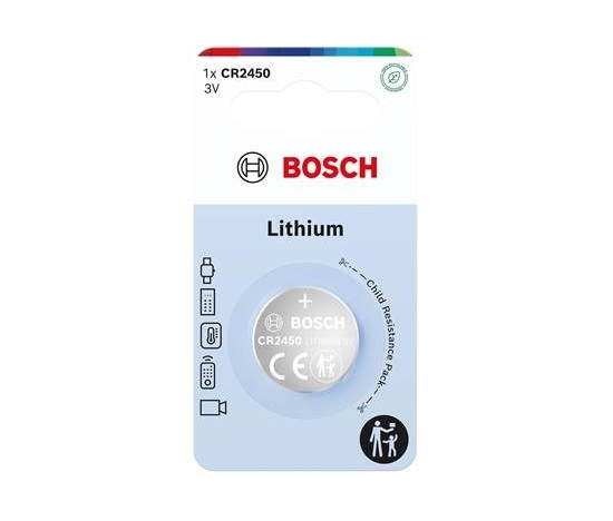 Bosch CR2450B1/00 Lithium (Blistr 1 ks)